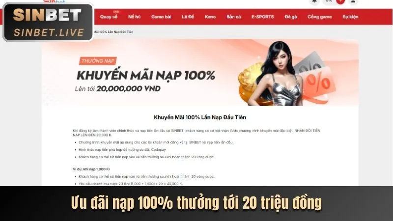 Ưu đãi nạp tiền lần đầu đá gà